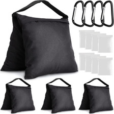 4 Packs Sandbags Weight Bags for Light Stand Photography Video Equipment, Heavy