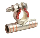 Positive Battery Lug Flag 2/0 Gauge Barrel Copper Terminal Crimp Solder Terminal