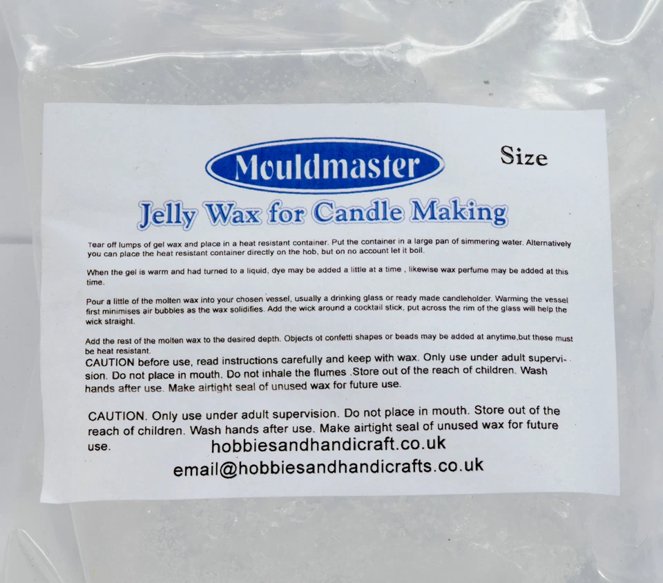 Transparent Gel Wax for Candle Making - Image 2 of 4
