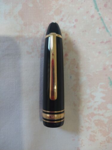 Casquette de stylo plume authentique MONTBLANC Meisterstuck 146 uniquement neuve  - Photo 1 sur 12