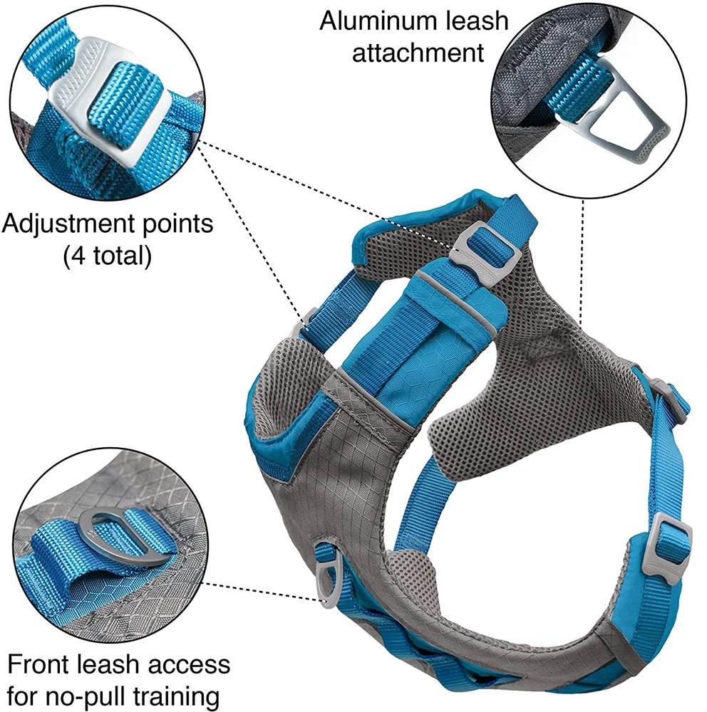Dog Harness for Medium, & Small Active Dogs, Pet Hiking Harness for Running & Wa