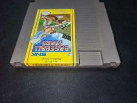 Baseball Stars 1 SNK Authentic Nintendo NES NRMT condition game cartridge