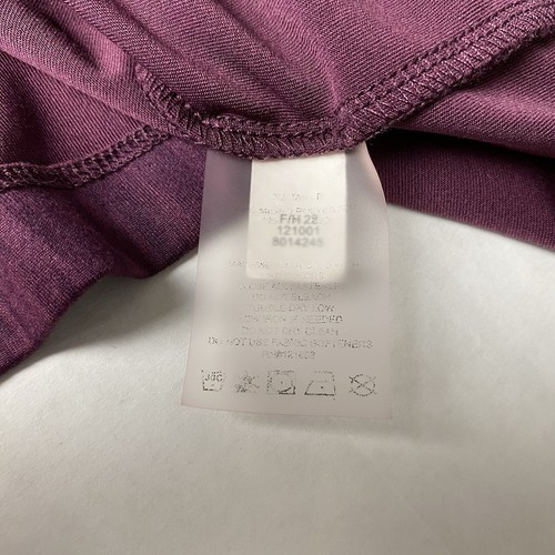 Title Nine Getaway Long Sleeve Turtleneck Dress Size Medium Purple Buttah Fabric - Picture 5 of 10