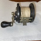 Vintage  Penn No 85  Fishing Reel Made In USA Black With Wooden Knob — photo 3