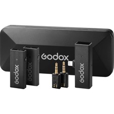 GODOX MOVELINK MINI LT KIT 2 WIRELESS MICROPHONE SYSTEM BLACK 