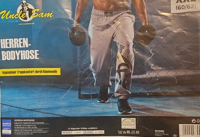 Uncle Sam Bodybuildinghose Jogginghose Pumperhose Sporthose Freizeit Bodyhose