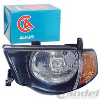Alkar H4 Scheinwerfer Orange Links Passend FüR Mitsubishi L200 | 2745022