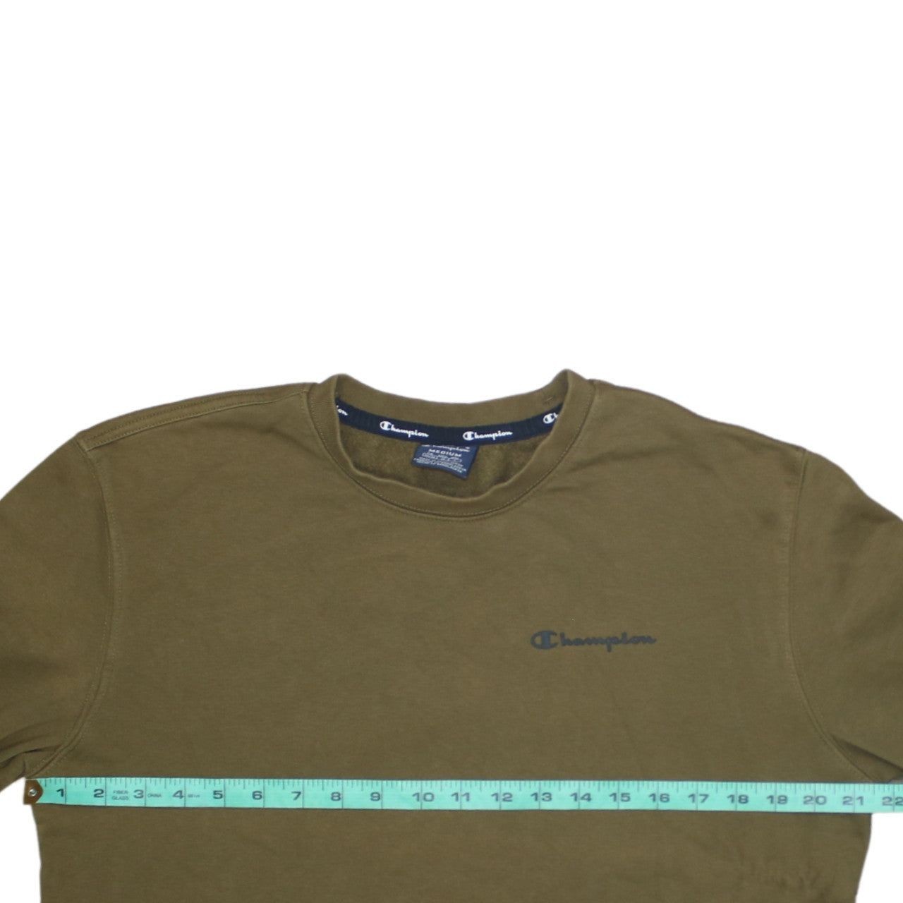 Champion Green Sweatshirt Mens M image 5