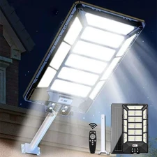 11000W Commercial Solar Integrated Street Light Dusk to Dawn parking lot lights