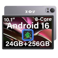 2026 Neu 10 Zoll Tablet Android 16 24GB RAM+256GB 8000mAh 4G LTE 2SIM 5GWlFl GPS