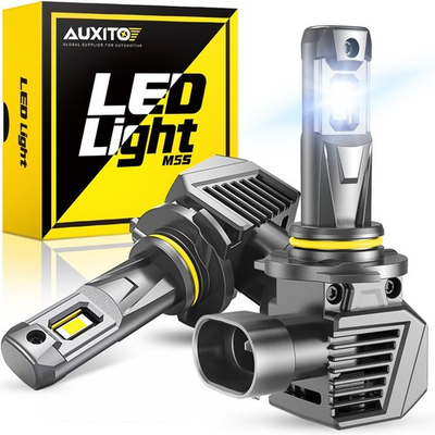 #ad AUXITO 9005 HB3 Headlight LED Bulbs High Beam White Super Bright 6500K 22000LM $35.99