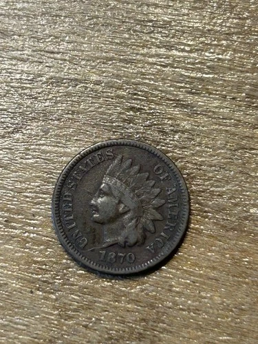1870 Indian Cent VF