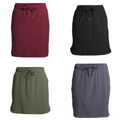 Athletic Works Women's Athleisure Commuter Lightweight Skort, Size - S to 2XL