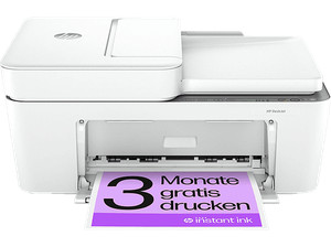 HP DeskJet 4220 E Instant Ink Multifunktionsdrucker Weiß Tintendruck WLAN