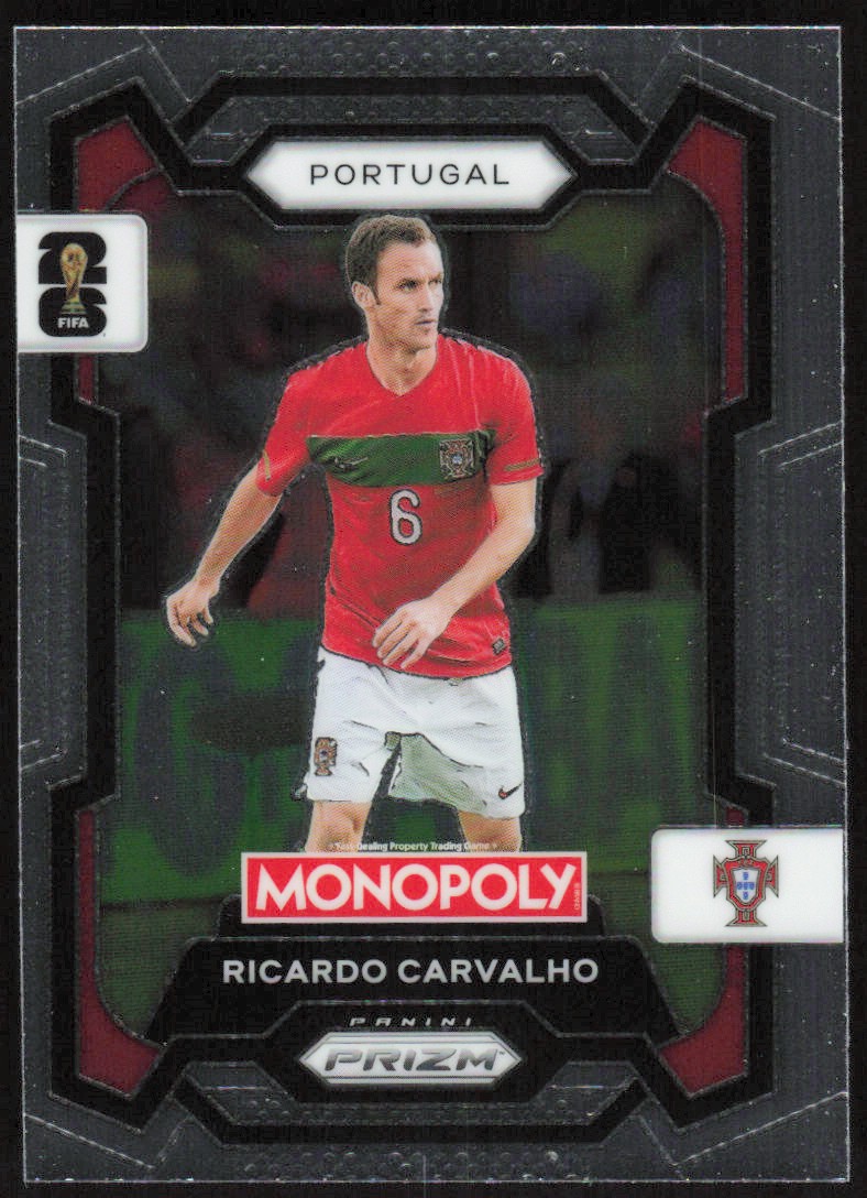2026 Panini Prizm Monopoly FIFA World Cup Ricardo Carvalho Card #32 - Portugal