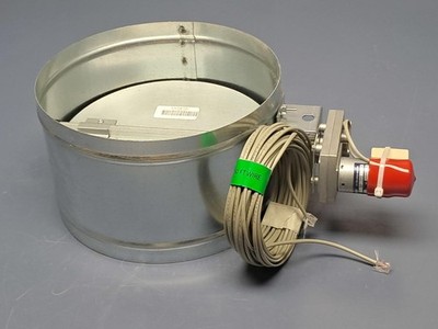 Ruskin - ZPD25 - 10'' Zone Pulse Fire Damper True Round w/Cable - NEW