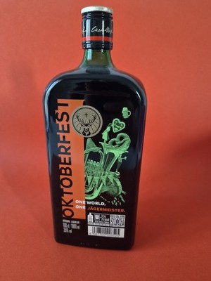 Jägermeister 1 Liter Flasche Oktoberfest Airport 