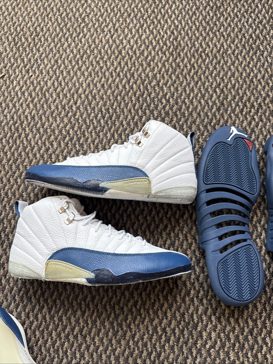 Size 11.5 - Air Jordan 12 Retro 2004 French Blue for sale online