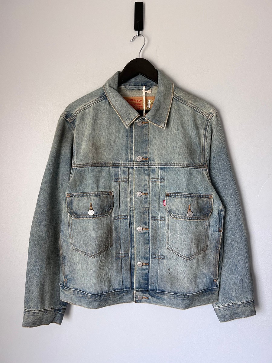 Denim Tears x Levi's Type 2 Denim Jacket - Size XL - Dirty Wash | eBay