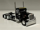 DCP 1/64 Black Day Cab Peterbilt 379 230" Frame (5" long)
