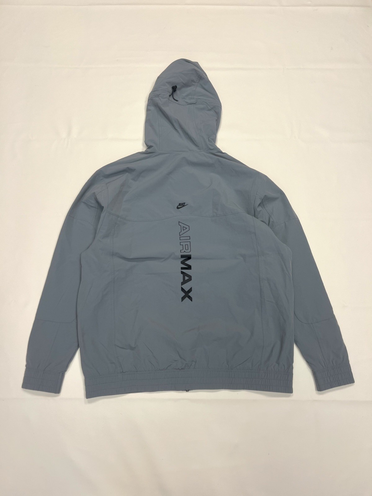 Nike Air Max Woven Jacket Large Grey Mens Sports Full Zip Zipped Pockets RRP£109 image 5