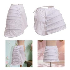 Women Crinoline Petticoat Bustle Cosplay Accessory Vintage Style Wedding
