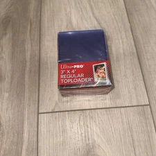 Ultra PRO 3" x 4" Regular Toploader - 25 Pack