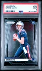 2024 Panini Prizm #329 Drake Maye RC Rookie Mint PSA 9 New England Patriots
