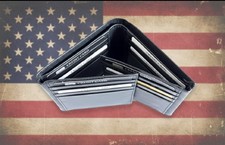 SEDONA® Leather Wallet with RFID protection, 16 card slots, 2 id windows