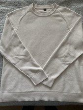 Lululemon Textured Knit Crewneck Sweater Size 2XL Ivory