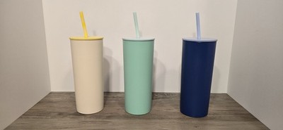 Sun Squad 26oz Tumbler with Straw Mint MULTI COLOR