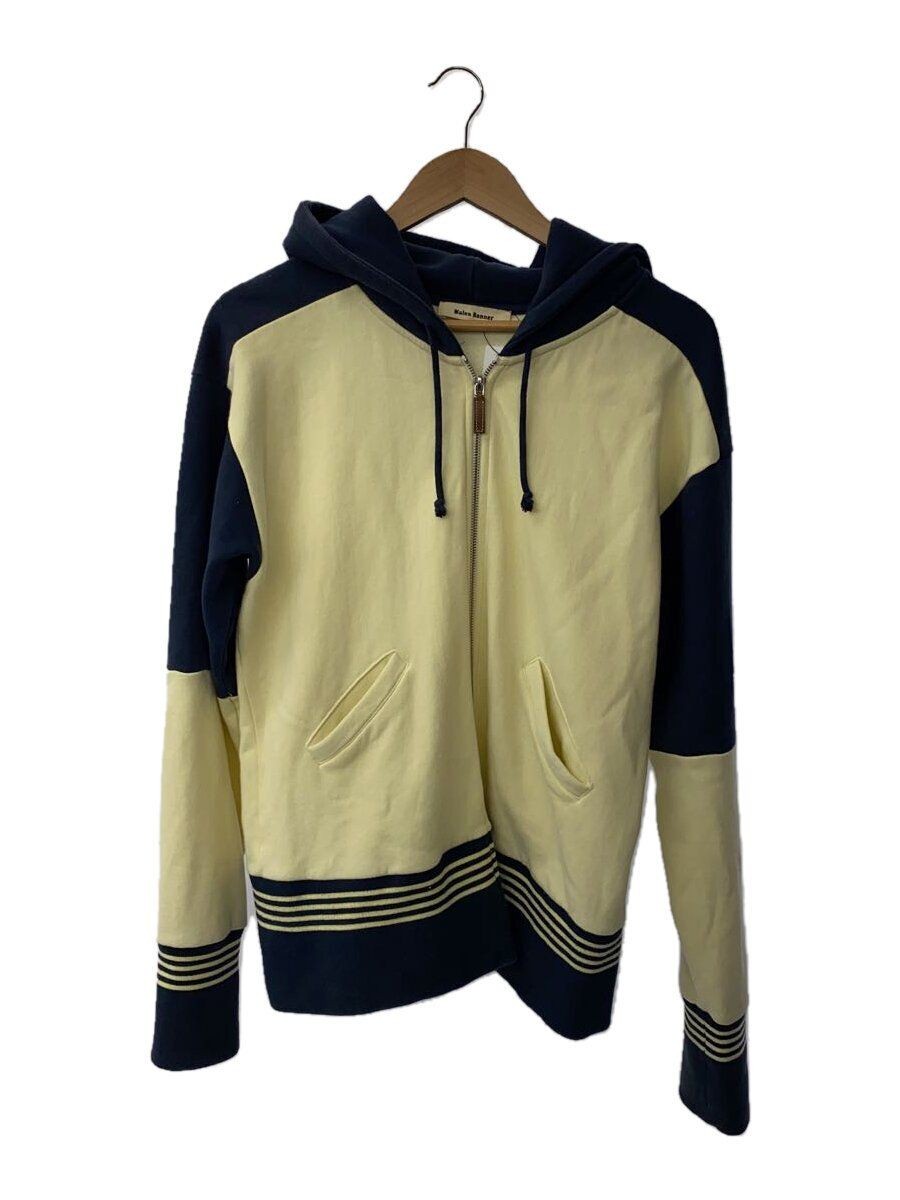 WALES BONNER Zip Hoodie L Cotton Ivory MS22JE03-JE04-150