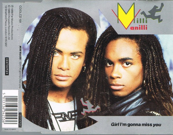 Rare UK CD Single - Milli Vanilli – Girl I'm Gonna Miss You (1988)