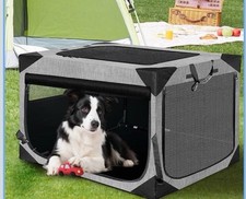 Dog Crate 30x21x21 Inch for Large or Medium Dogs, Portable and Foldable Desig...