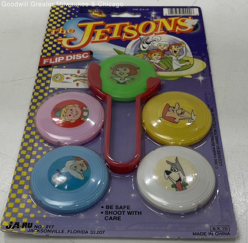 Vintage Jetsons Flip Disc Toy