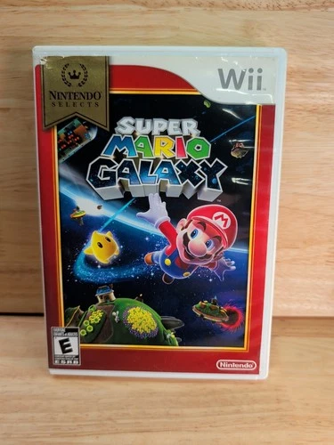 Super Mario Galaxy (Nintendo WII, 2011) Nintendo Selects No Manual Tested
