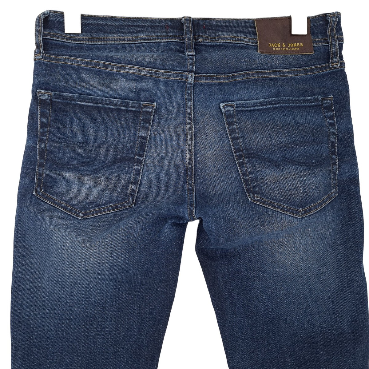 Jack & Jones Liam Mens Stretch Slim Skinny Jeans Blue W30 L32 View 3