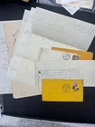 1865 Archive Civil War Soldier 9 Letters Defense of Washington DC Oliver Kinne