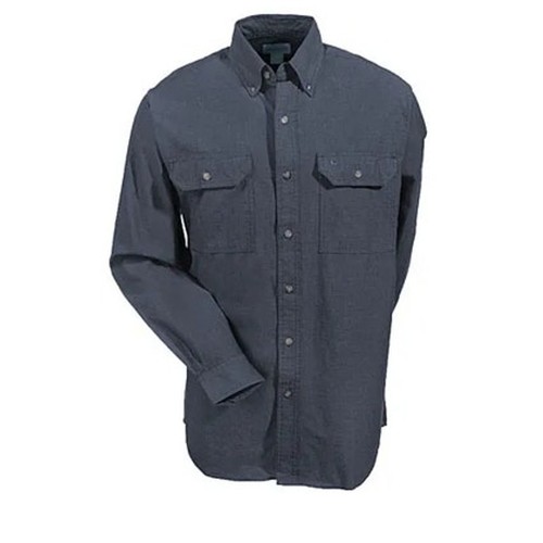 NWT Carhartt Chambray Long Sleeve Button Down Front Pocket Shirt Men's Size XXL
