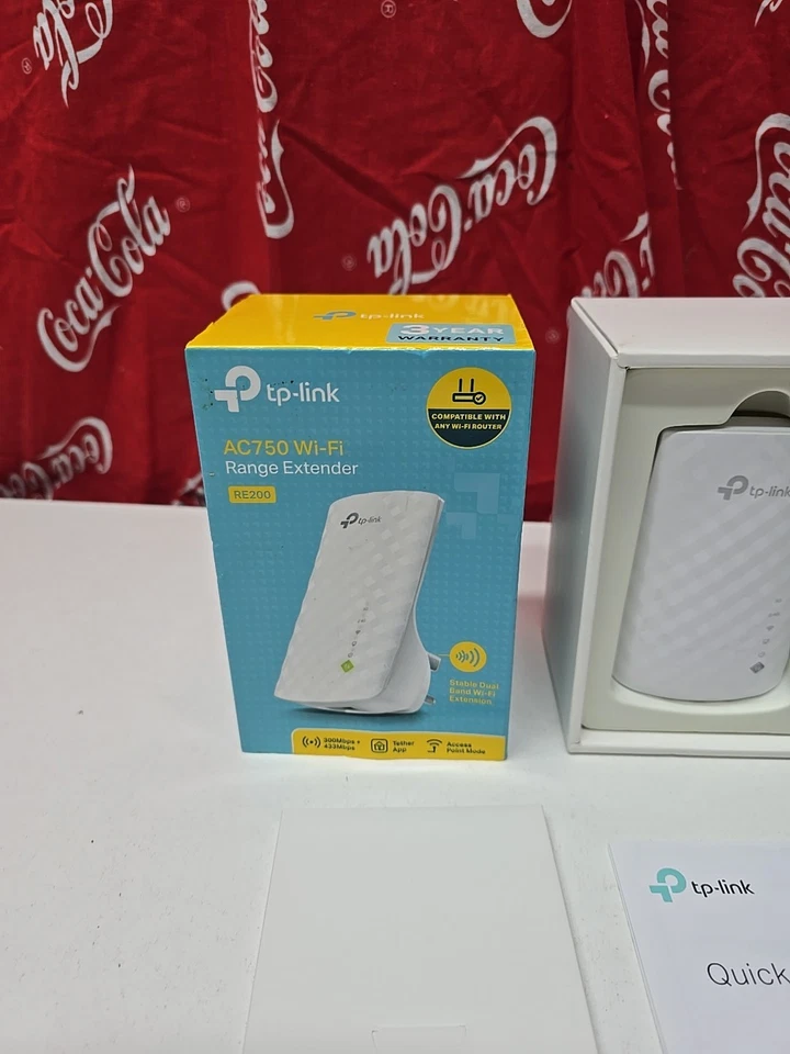 TP-Link RE220 AC750 Dual Band WiFi Range Extender 5GHz 2.4GHz - Image 3 of 4