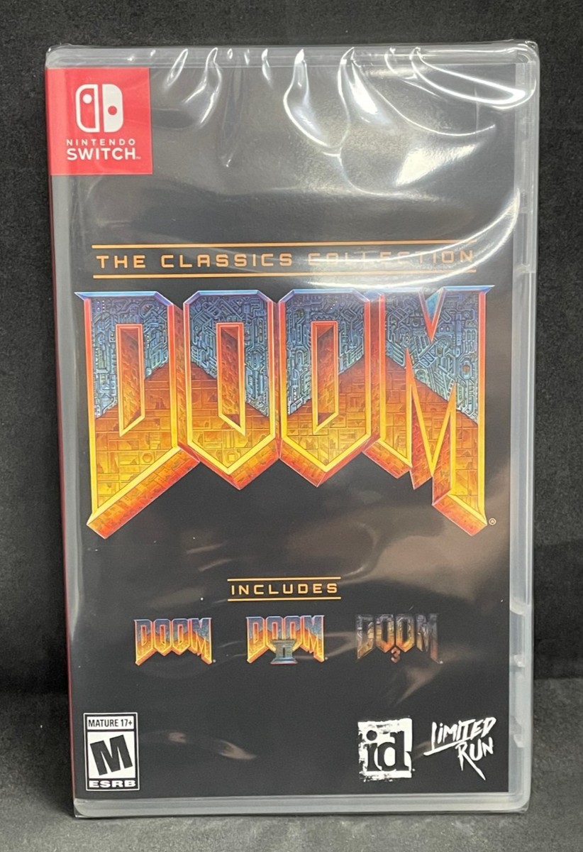 【新品・輸入版】[LRG] Doom: Classics Collection Switch Limited Run #102: DOOM: The Classics Collection in hand | eBay