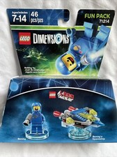 NEW - Lego Dimensions Fun Pack 46 Pieces THE LEGO MOVIE BENNY SPACESHIP 71214