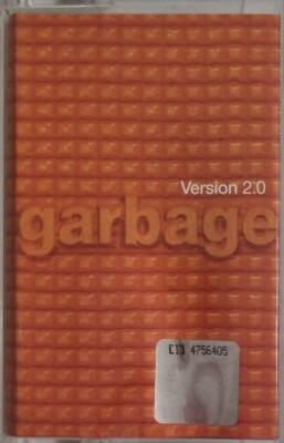 GARBAGE  VERSION 2.0 audio music cassette tape