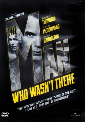 THE MAN WHO WASN'T THERE DVD NEW SEALED FREE SHIP BILLY BOB THORNTON COEN BROS