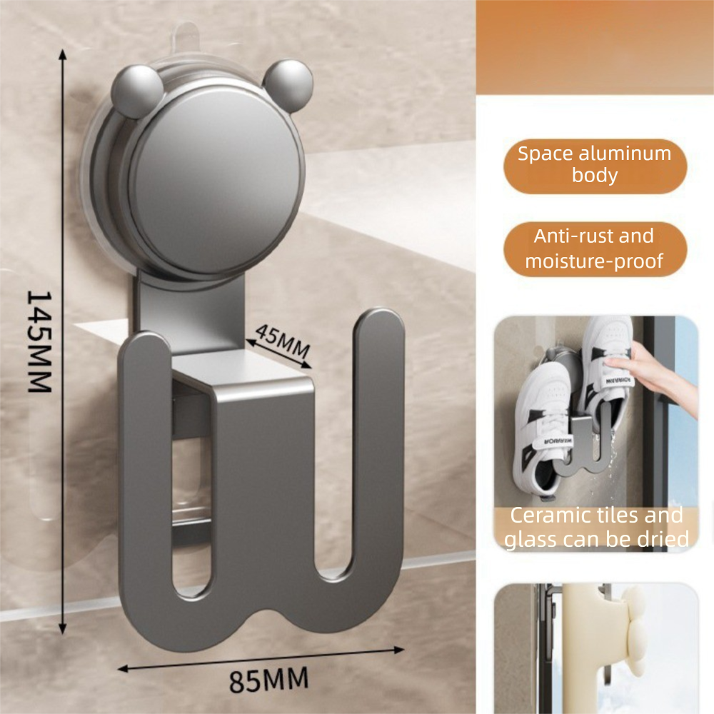 APL Scaffale portaoggetti da parete per ciabatte bagno