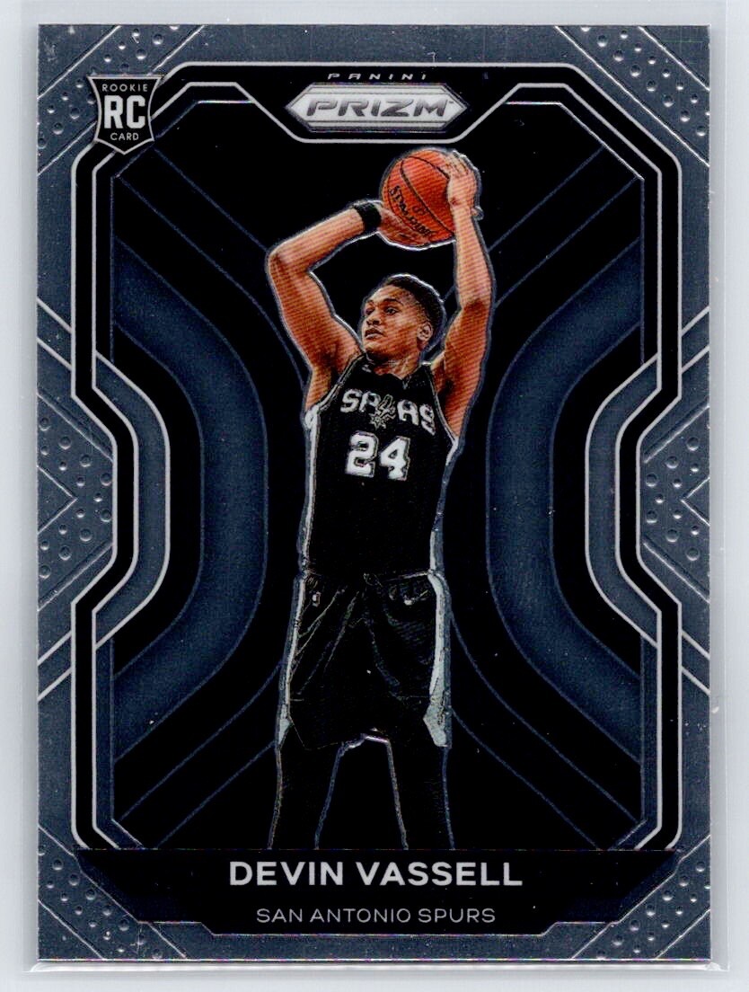 2020-21 Panini Prizm - #252 Devin Vassell (RC) - Base
