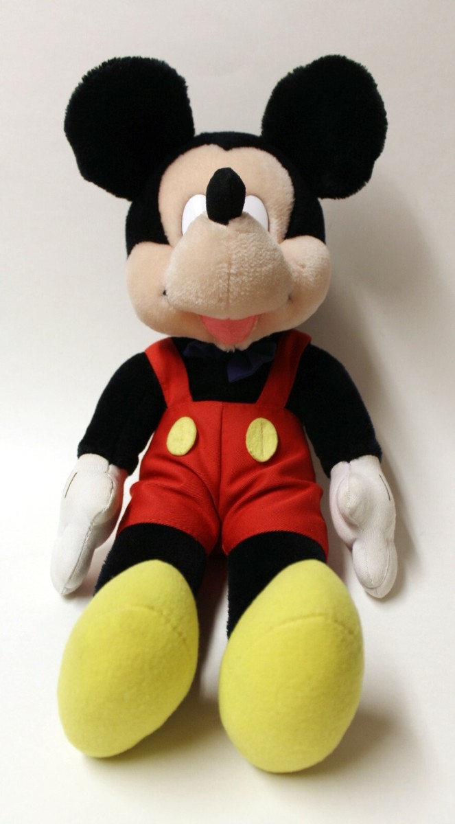 Vintage Disney Mickey Mouse Plush 17 Inch Applause | eBay