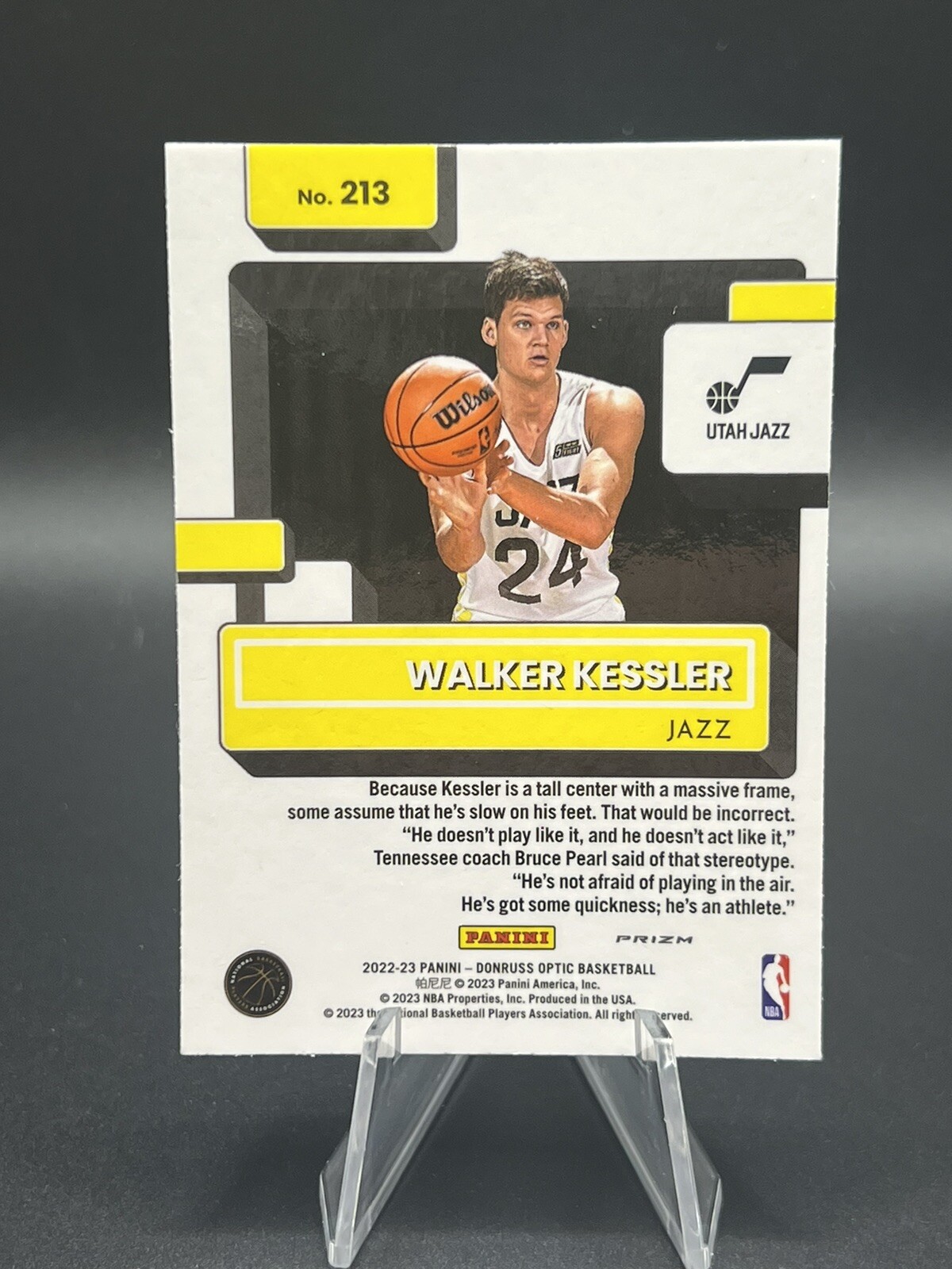 202223 Optic WALKER KESSLER Rated Rookie Purple JAZZ SP RC Sharp eBay