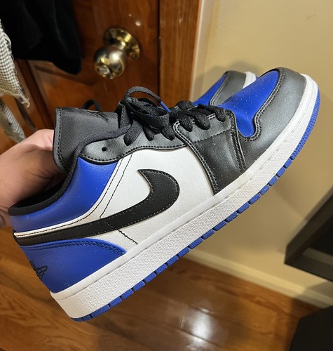 Jordan 1 Low Royal Toe Size 9.5 “Pre 