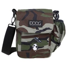 DOOG Schultertasche Camouflage Hundespaziergang 17x21x7cm mit Kotbeutelfach